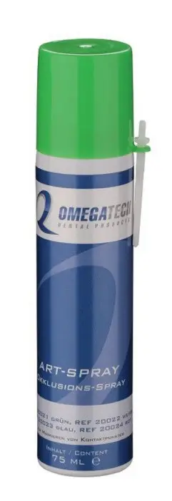 Спрей для перевірки оклюзії (рідка копірка) ART-SPRAY, 75 мл OMEGATECH (Омегатеч), зелений