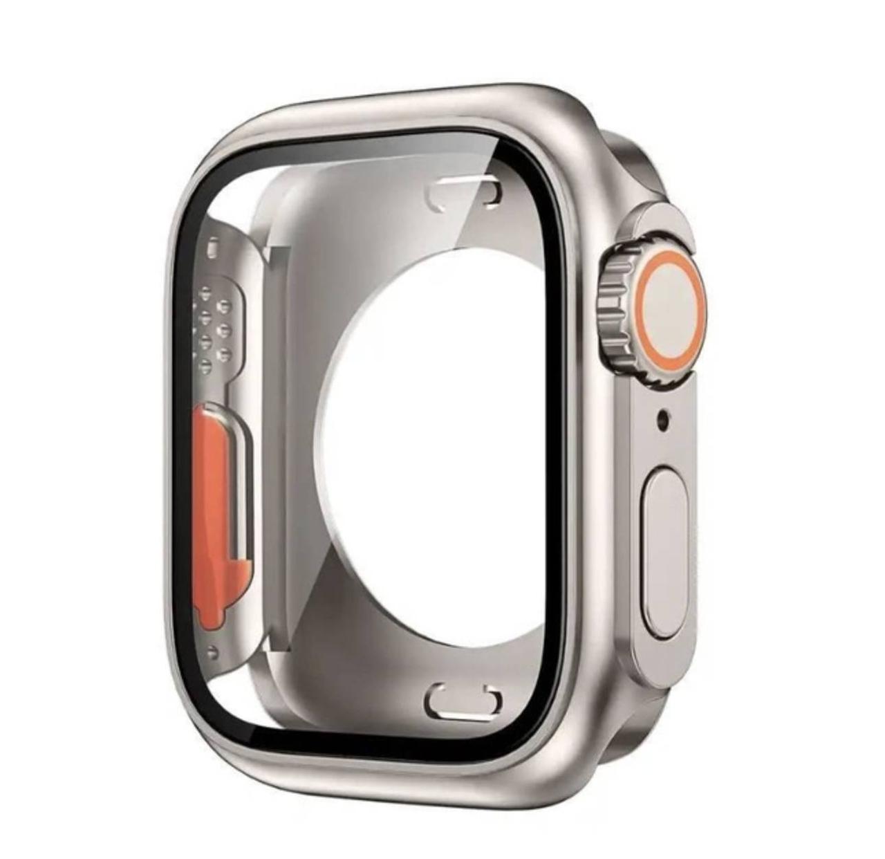 Захисний чохол із захисним склом Choice 3 для Apple Watch 45 мм у стилі Ultra Titanium