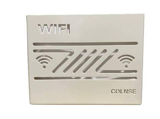 Тримач полиця підставка для роутера Colnse L Білий