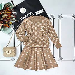 Вязаные платья для девочек