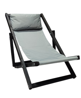 Шезлонг з подушкою, Графіт