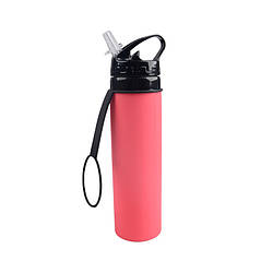 Складана пляшка для води iFDA 600 мл Рожевий (HbP050353)