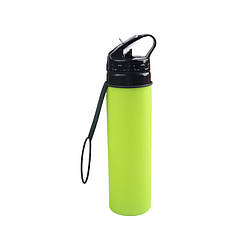Складана пляшка для води iFDA 600 мл Зелена (HbP0503505)