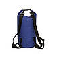 Водонепроникна сумка рюкзак гермомішок зі шлейкою на плече Ocean Pack 20 л Blue (5535821539), фото 2