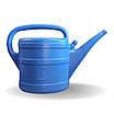 Лійка садова 10 літрів синя зі знімним розсіювачем, фото 3