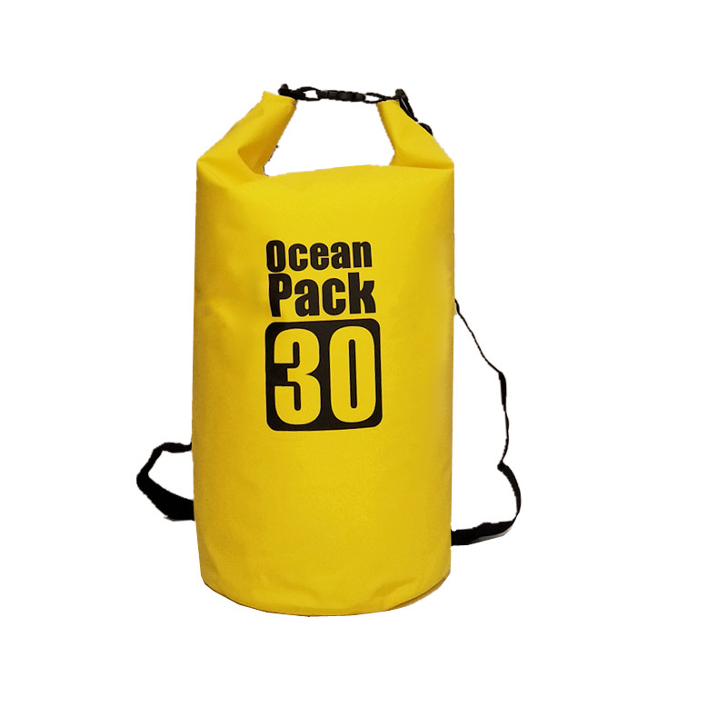 Водонепроникний рюкзак/гермомішок зі шлейкою на плече Ocean Pack 30 л Yellow (553582153120)