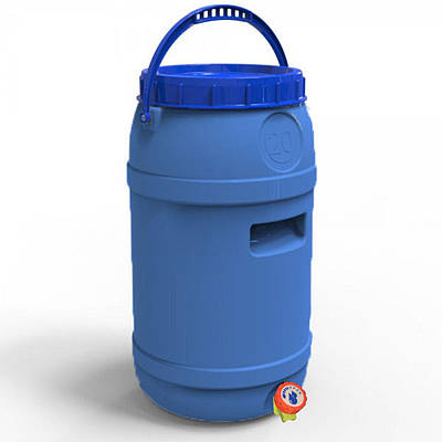 Двошаровий Бідон Літолан 20л харчовий з  вентильним краном та дужкою 100% захист від УФ