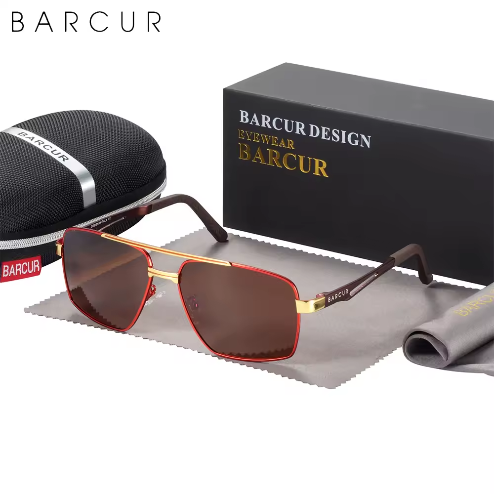 Брендові чоловічі окуляри Barcur Sports поляризовані В0029