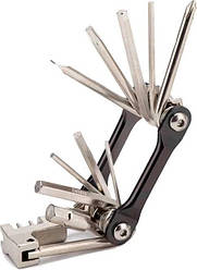 Ключ велосипедний Xiamen мультитул 11 пр Чорний (050542)