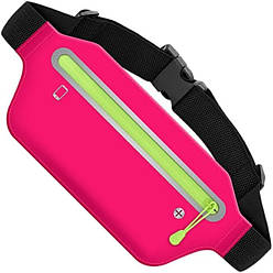 Поясна сумка для бігу Xiamen 19х10 см Pink (050729)