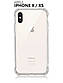 Силіконовий протиударний чохол панель + скло 9Н на Iphone X/XS прозорий Case (6356456465), фото 5