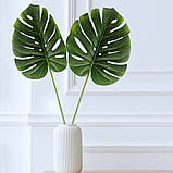 Штучне листя Engard Monstera, 74 см (TW-06), фото 3
