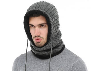 Шапка Teburya багатофункціональна Сіра (104055)