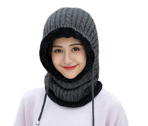 Шапка Teburya багатофункціональна Сіра (104062)