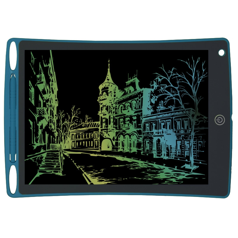 Кольоровий графічний планшет LCD-планшет для малювання Writing Tablet 12 дюймів Blue (21723121)