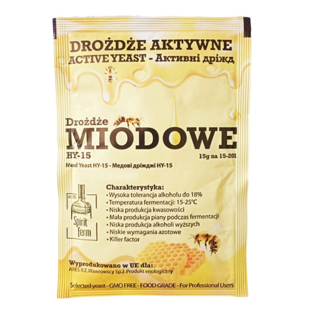 Дріжджі для меду Spirit ferm, 15 г