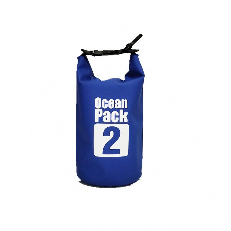 Водонепроникна сумка рюкзак гермомішок Ocean Pack 2 л Blue (5535523511)