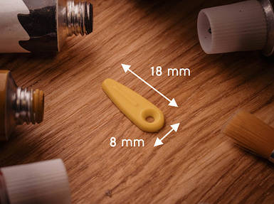 Вушко для рамок. 18х8мм