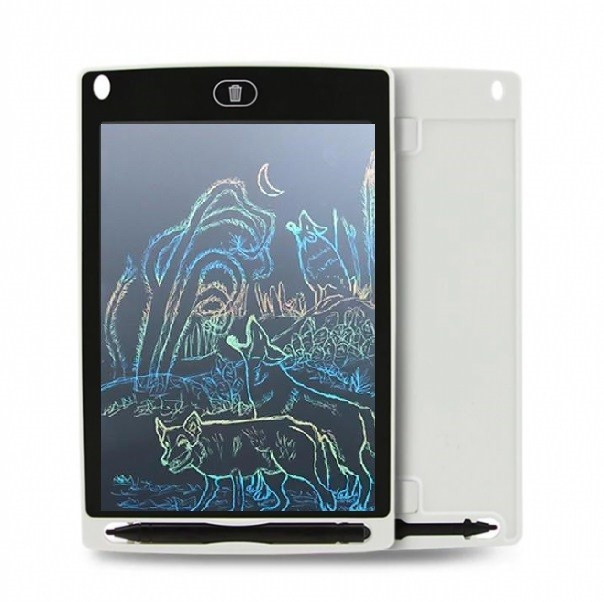 Кольоровий графічний планшет для малювання Psheko Writing Tablet 8.5" White (PH050633)