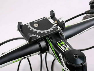 Велотримач для телефона Х1 Bicycle Gear Phone Holder Black (14050494)