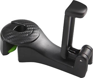 Кріплення для телефона та вішалка 2 в 1 в авто GT на підголівник Чорне (99050547)