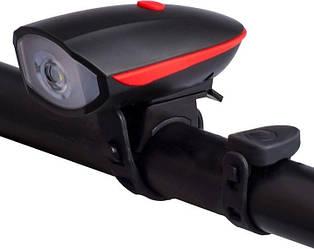 Велосипедний ліхтар з дзвінком Waqe LED-фара велосипедна (11050505)