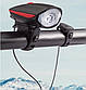 Велосипедний ліхтар з дзвінком Waqe LED-фара велосипедна (11050505), фото 7