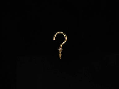 Гачок для ключів. 25х12мм