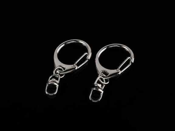 Карабін з ланцюжком. 30мм, фото 1