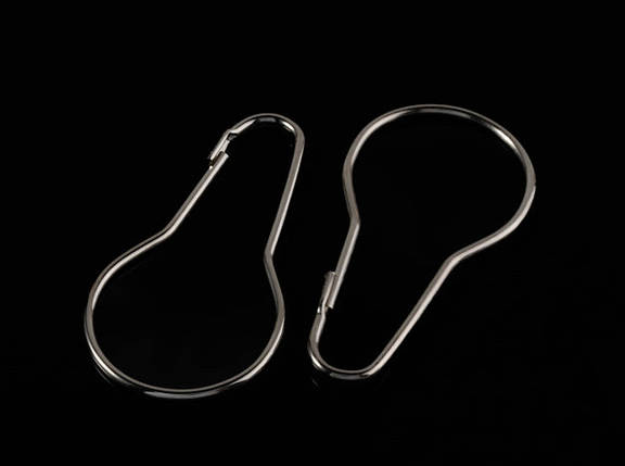 Підвіс для ключів. Колір "срібло". 68мм, фото 1