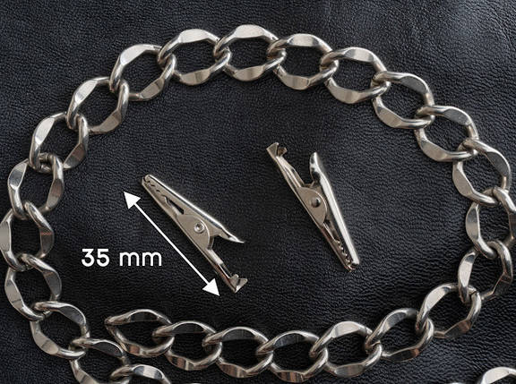 Затискач для значків. 35мм, фото 1