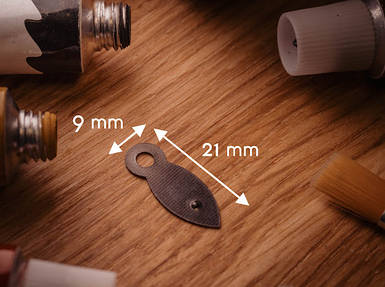 Фіксатор для рамок. Металевий. 21х9мм