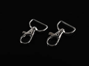 Карабін для брелка. 38мм. Під стрічку 20 мм, фото 3