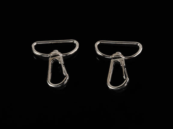 Карабін для ключів. Якість. 40мм. 25мм стрічка., фото 1