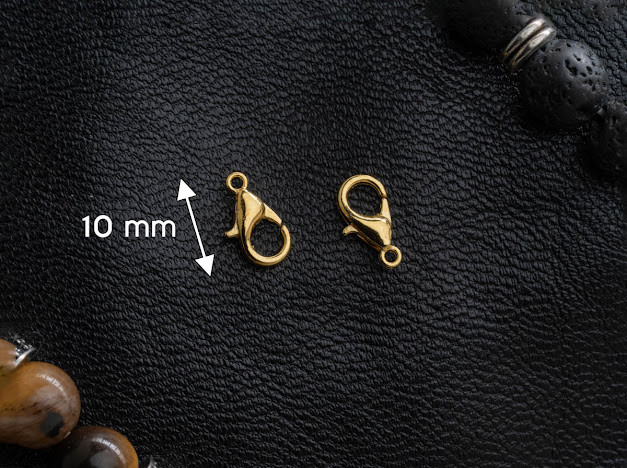 Карабін-з'єднувач. Колір "золото". 10мм