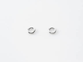 Кільце з'єднувальне. Колір "срібло". 5мм. 100шт/уп, фото 2