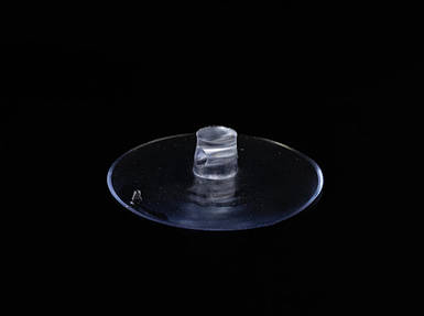 Присоска тримач із силікону на скло, кахель та інші гладкі поверхні одинарна 45 мм