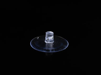 Силіконова присоска діаметром 35 мм на скло, для ванних кімнат, авто і магазинів, одностороння, міцна