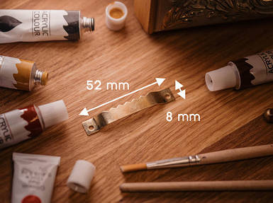 "Крокодил" для рамок. Колір "золото". 52х8мм