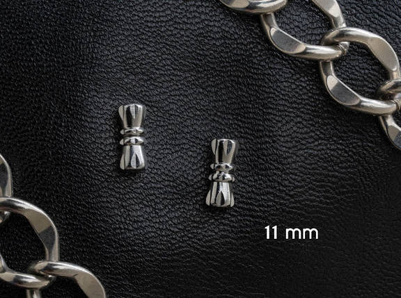 З'єднувач для шнурочків на шию. 11мм, фото 1