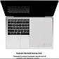 Захисна накладка Standart NPK для клавіатури ноутбука MacBook 15-16 дюймів 1 шт Бежевий, фото 4