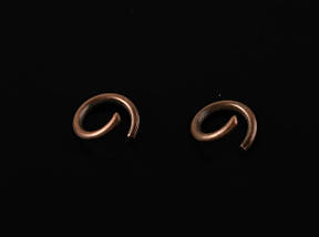 Кільце з'єднувальне. Колір "мідь". 8х1,2мм. 100шт/уп, фото 3