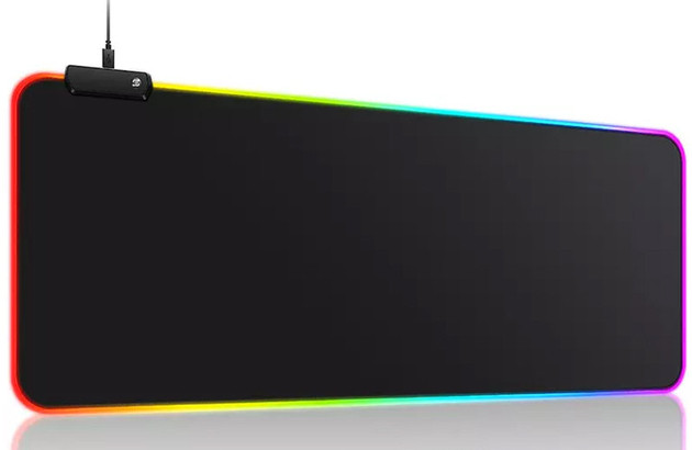 Ігрова поверхня з RGB-підсвіткою FeelTouch 900 x 400 x 4 мм Black