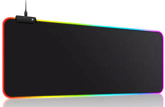 Ігрова поверхня з RGB-підсвіткою FeelTouch 900 x 400 x 4 мм Black