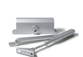 Дверний доводчик з ножицями ASSA  ABLOY DC110 до 65 кг до 1100 мм колір EV1 срібло