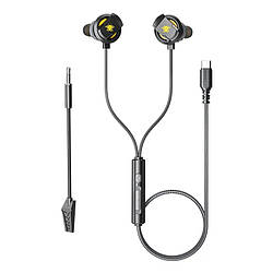 Ігрові кіберспортивні навушники Plextone RX5 Black