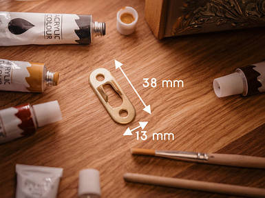 Підвіска для рамок. Колір "золото". 38х13мм