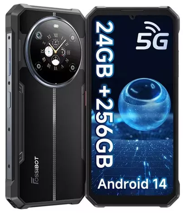 Захищений смартфон Oukitel FOSSiBOT F109 5G Black 8\256GB акумулятор 10600mAh, фото 1