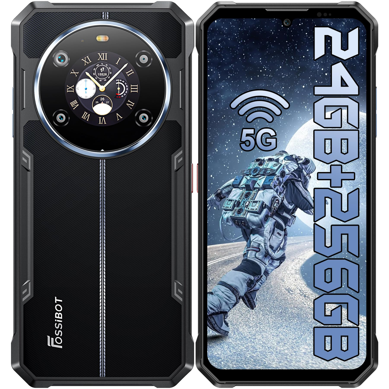 Смартфон Oukitel FOSSiBOT F109 5G 8/256GB Dimensity 6300 NFC 10600mAh