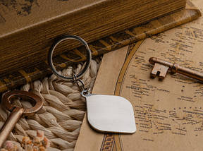 Заготовка для брелка. 40х32мм, фото 3